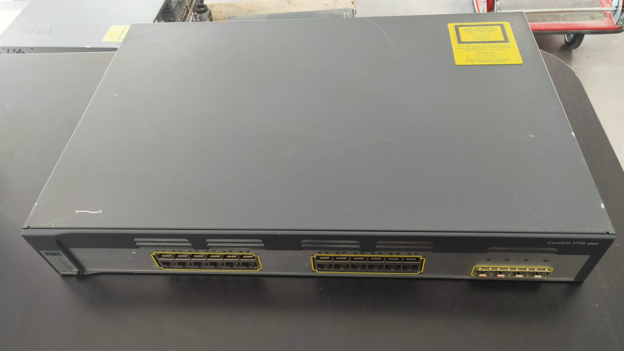 Cisco WS-C3750-24TS-E Switch - Esphere Network GmbH - Affordable Network Solutions 