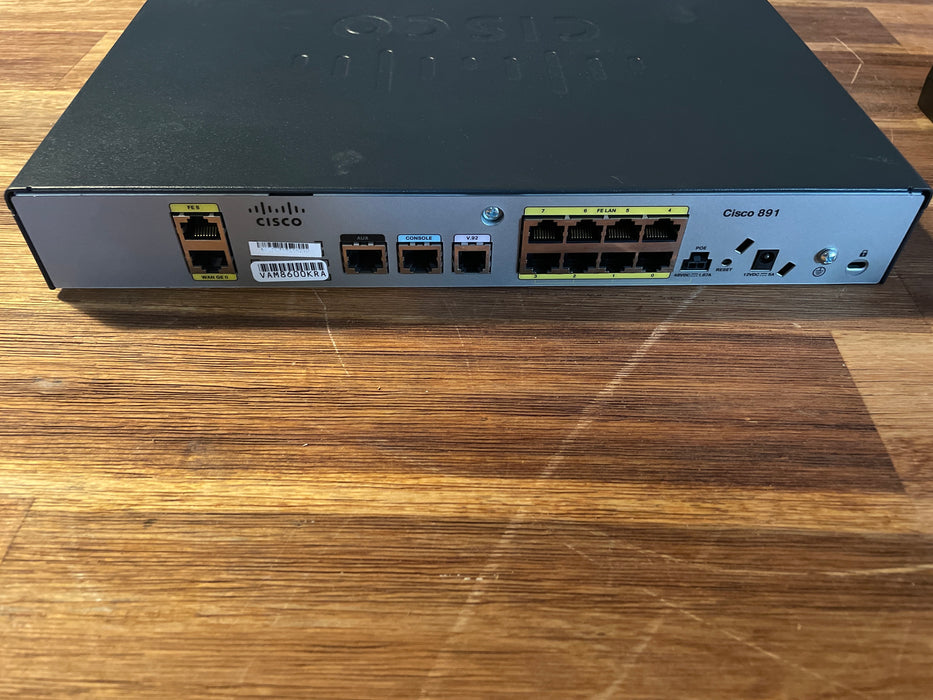 CISCO891-K9 - Esphere Network GmbH - Affordable Network Solutions 