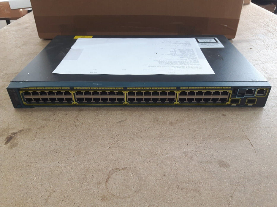 CISCO WS-C2960S-48TD-L - Esphere Network GmbH - Affordable Network Solutions 