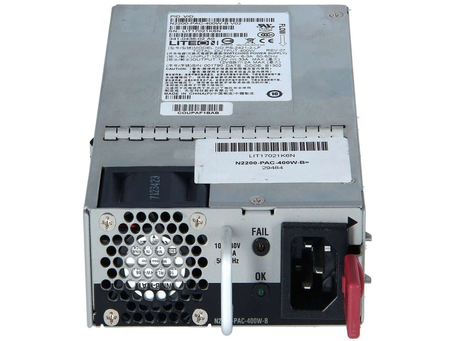 Cisco Systems N2200-PAC-400W - Esphere Network GmbH - Affordable Network Solutions 