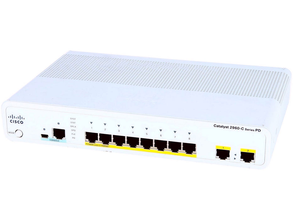 CISCO WS-C2960CPD-8PT-L - Esphere Network GmbH - Affordable Network Solutions 
